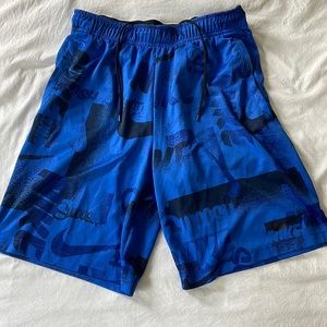 Medium, Nike athletic shorts.